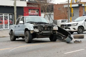 Caos en Colón: choque en cadena y mañana de locos