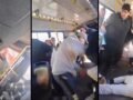 Pasajeros se pusieron en modo GTA en un bondi marplatense