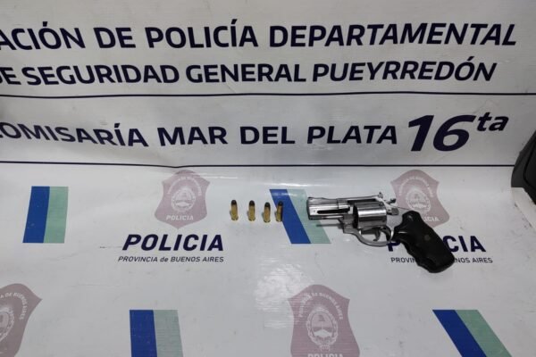 Detenido armado en Bosque Grande, como si fuera Vice City