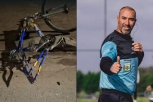 Un árbitro atropellado: lucha por su vida