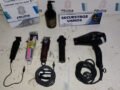 Ladrones de barbería atrapados en una casa fantasma