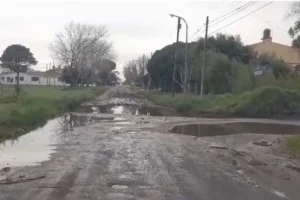 Calles de Colinas: más cráteres que la luna